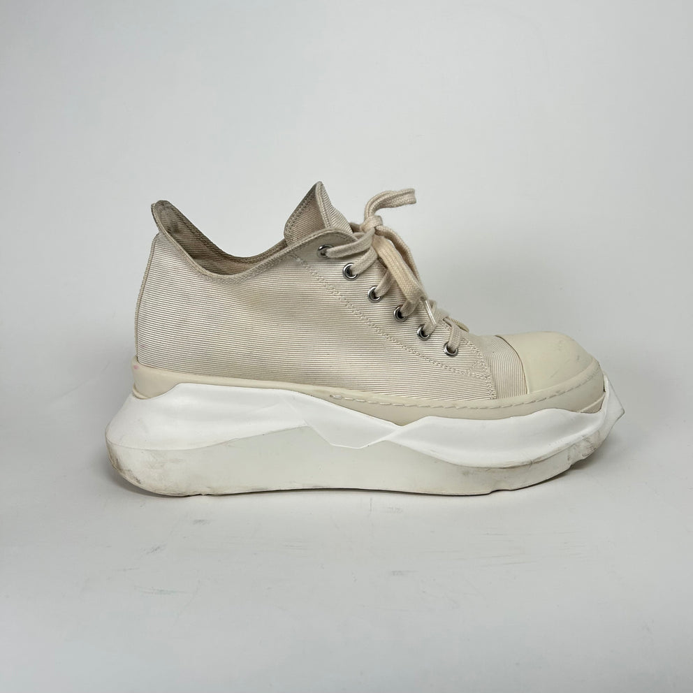 Rick Owens DRKSHDW Natural Milk Abstract Size 41