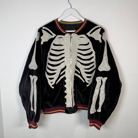 Kapital Black Bone Souvenir Jacket Size 2