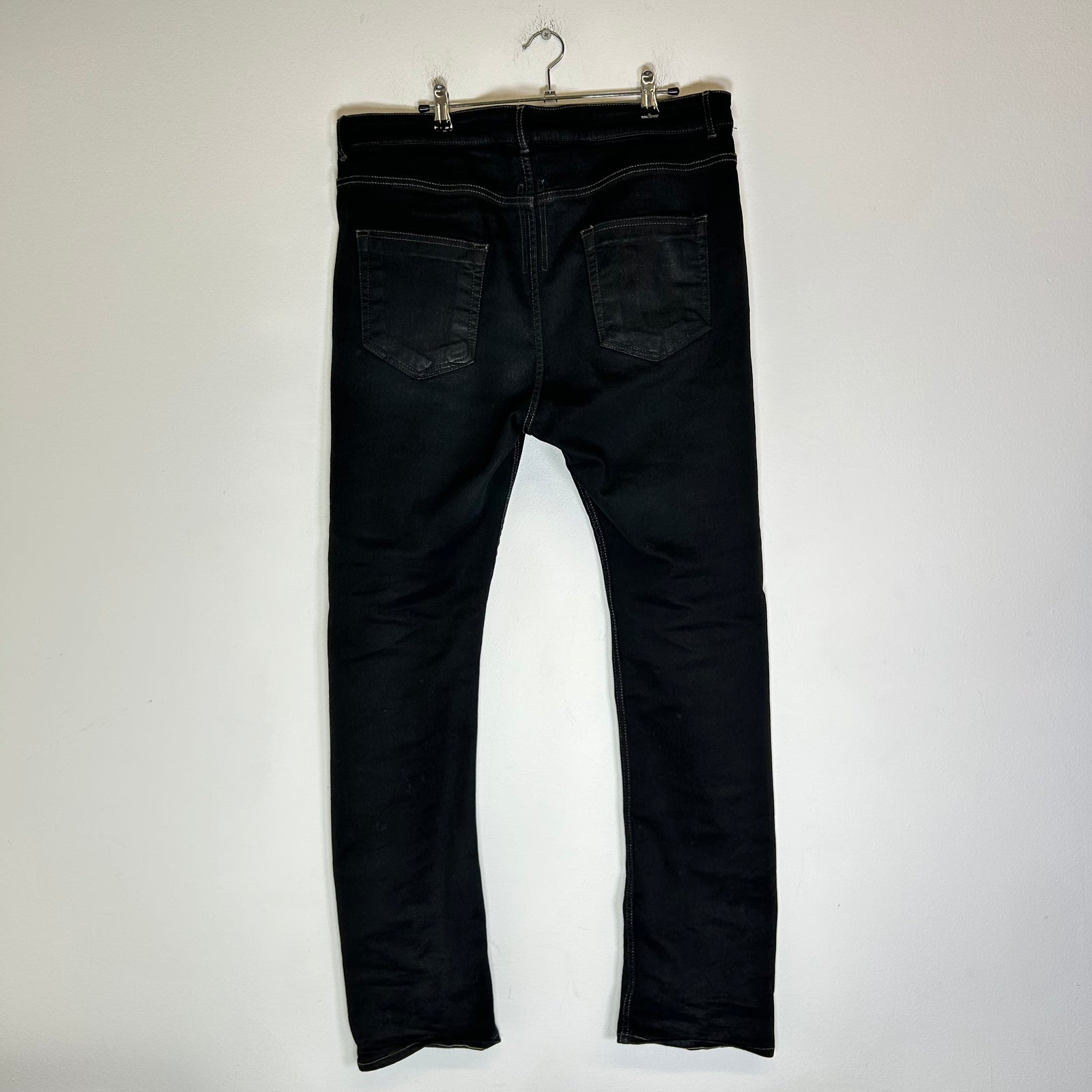 Rick Owens DRKSHDW Waxed Detroit Cut Jeans