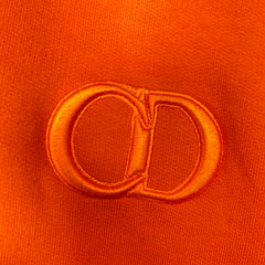 Dior Orange CD Icon Hoodie Size M