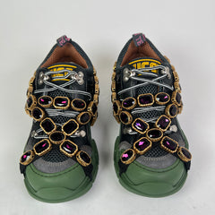 Gucci Crystal Embellished Flashtrek Sneaker