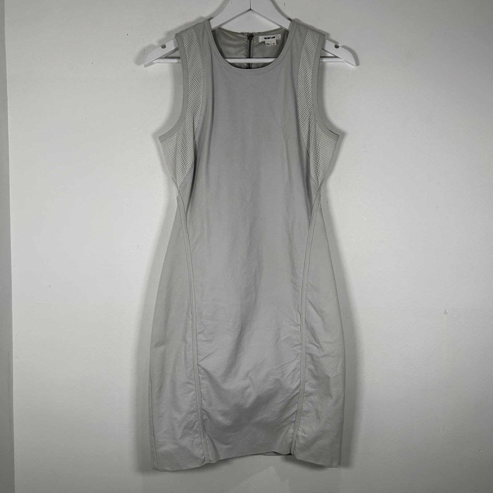 Helmut Lang White Skirt Dress Size 8