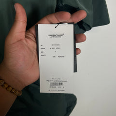 Undercover SS22 Green "Once In A Lifetime" Nylon Shirt Size 3