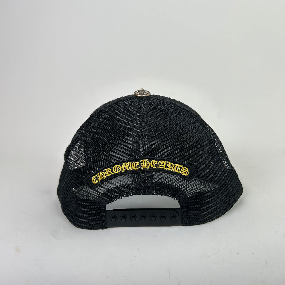 Chrome Hearts Camo Plus Seal Trucker Hat