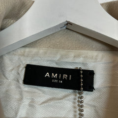 Amiri Bone Varsity Jacket Size L
