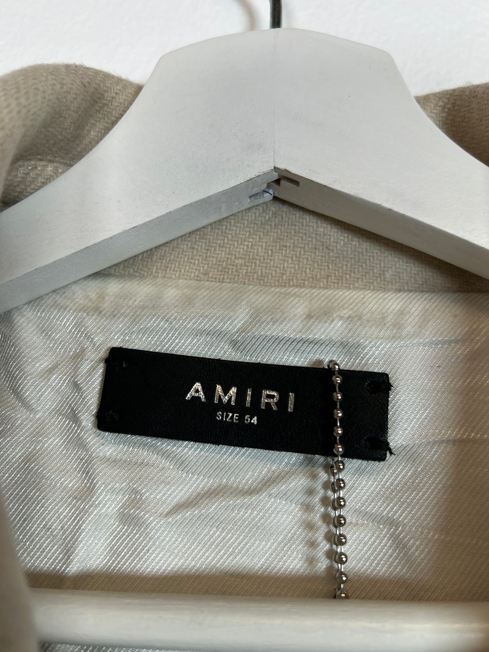 Amiri Bone Varsity Jacket Size L
