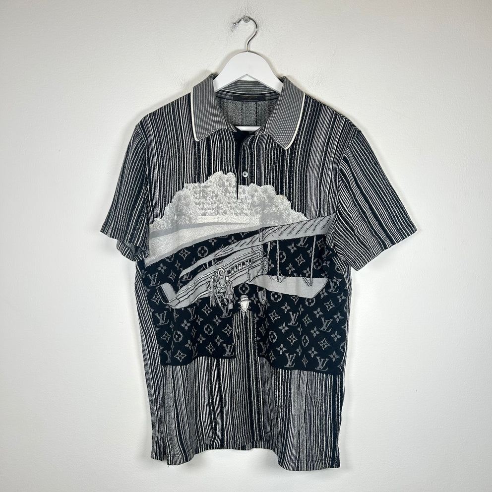 Louis Vuitton Monogram Nouvel Horizon Polo Shirt Size L