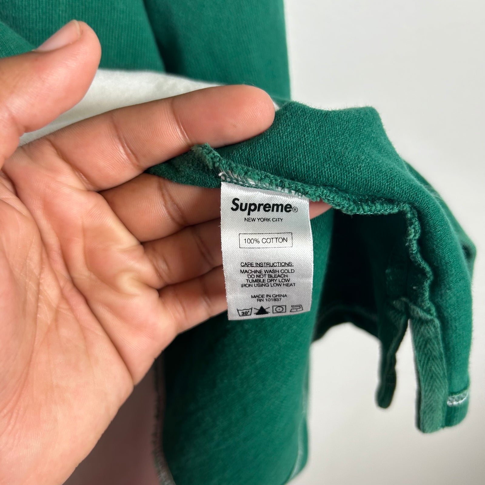 Supreme Split Rugby Shirt Size L