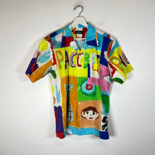 PACCBET Multicolor Pattern Shirt Size L