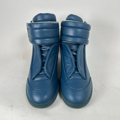 Maison Margiela SS17 Blue Future High-Top Sneaker Size 44