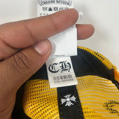 Chrome Hearts Yellow Eye Chart Trucker Hat
