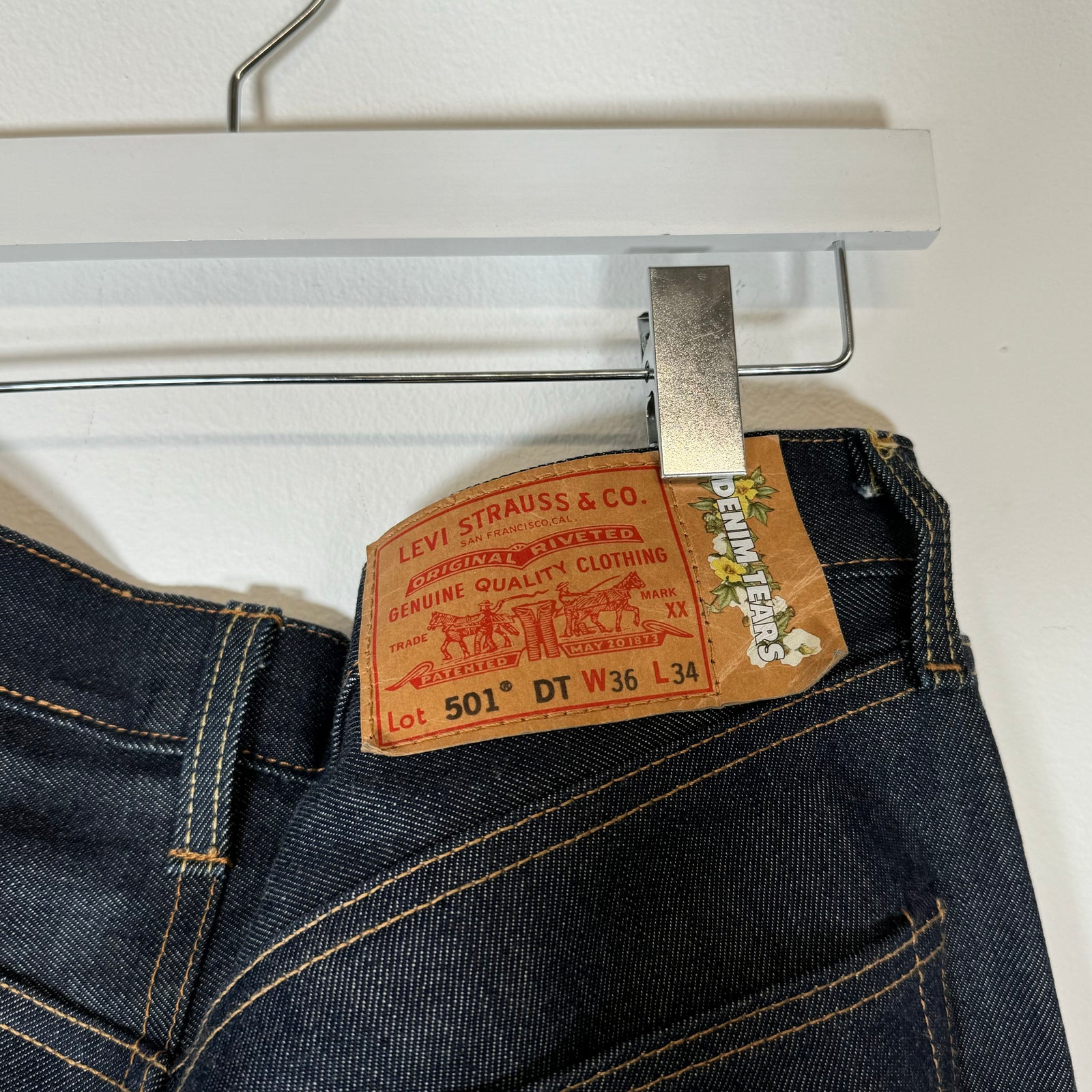 Denim Tears Darkwash Selvedge Jeans Size 36