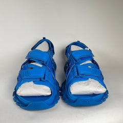 Balenciaga Blue Track Sandals Size 45