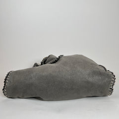 Stella McCartney Grey Falabella Fold Over Tote Bag