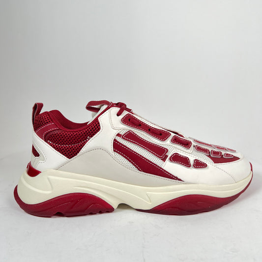 Amiri Burgundy Bone Runner Size 45