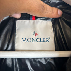Moncler Black Puffer Vest Size 4