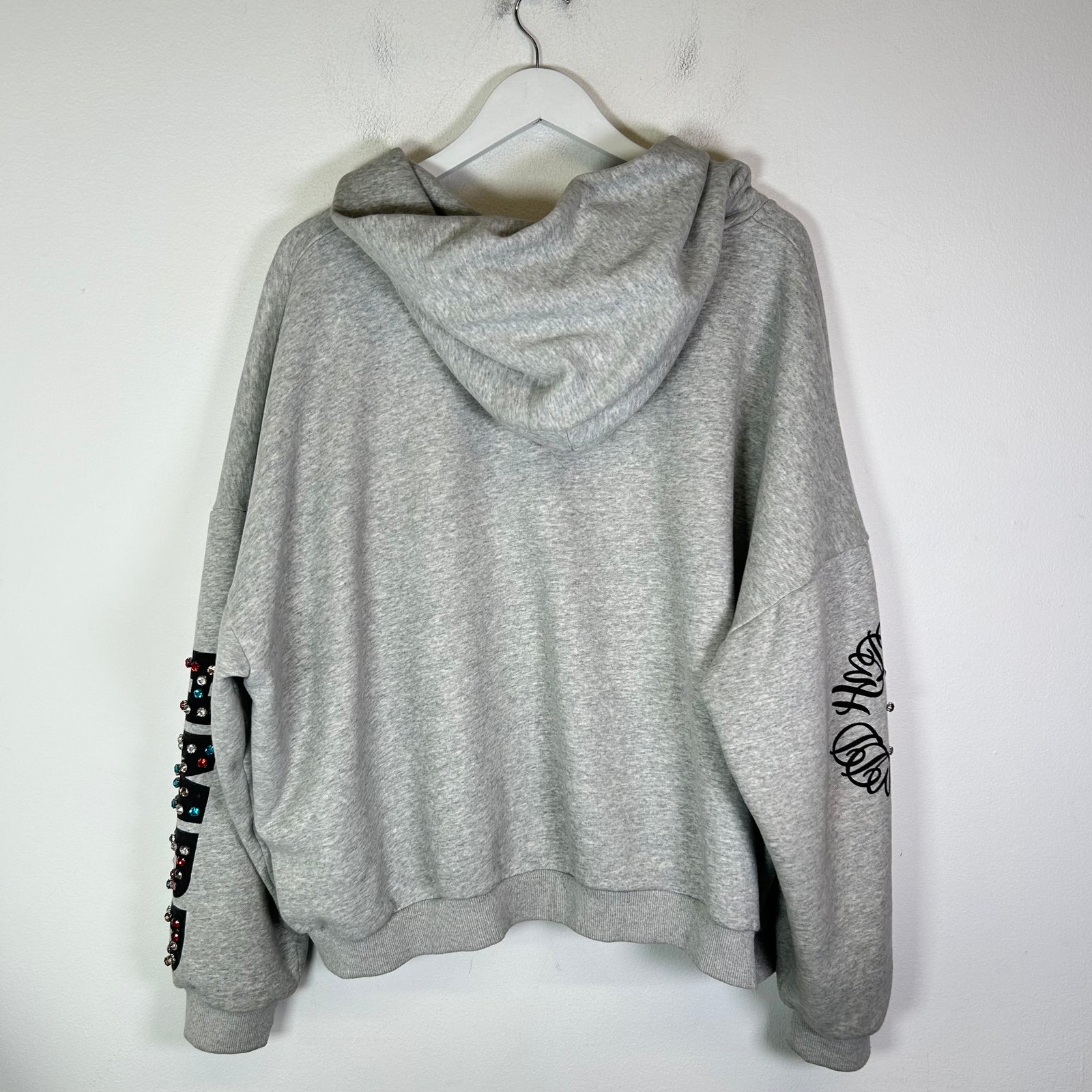 HMDD Grey Chimestone Zip-Up Hoodie