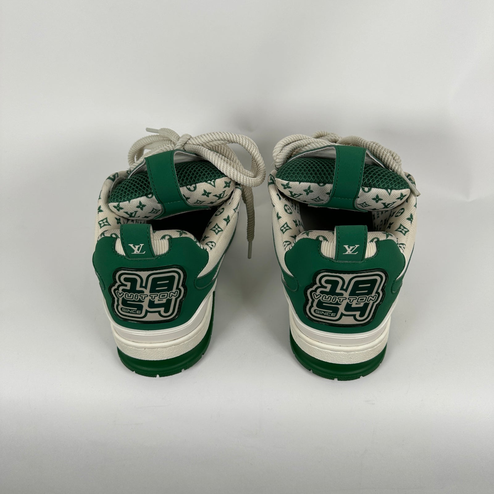 Louis Vuitton Green Skate Sneakers Size LV 9.5