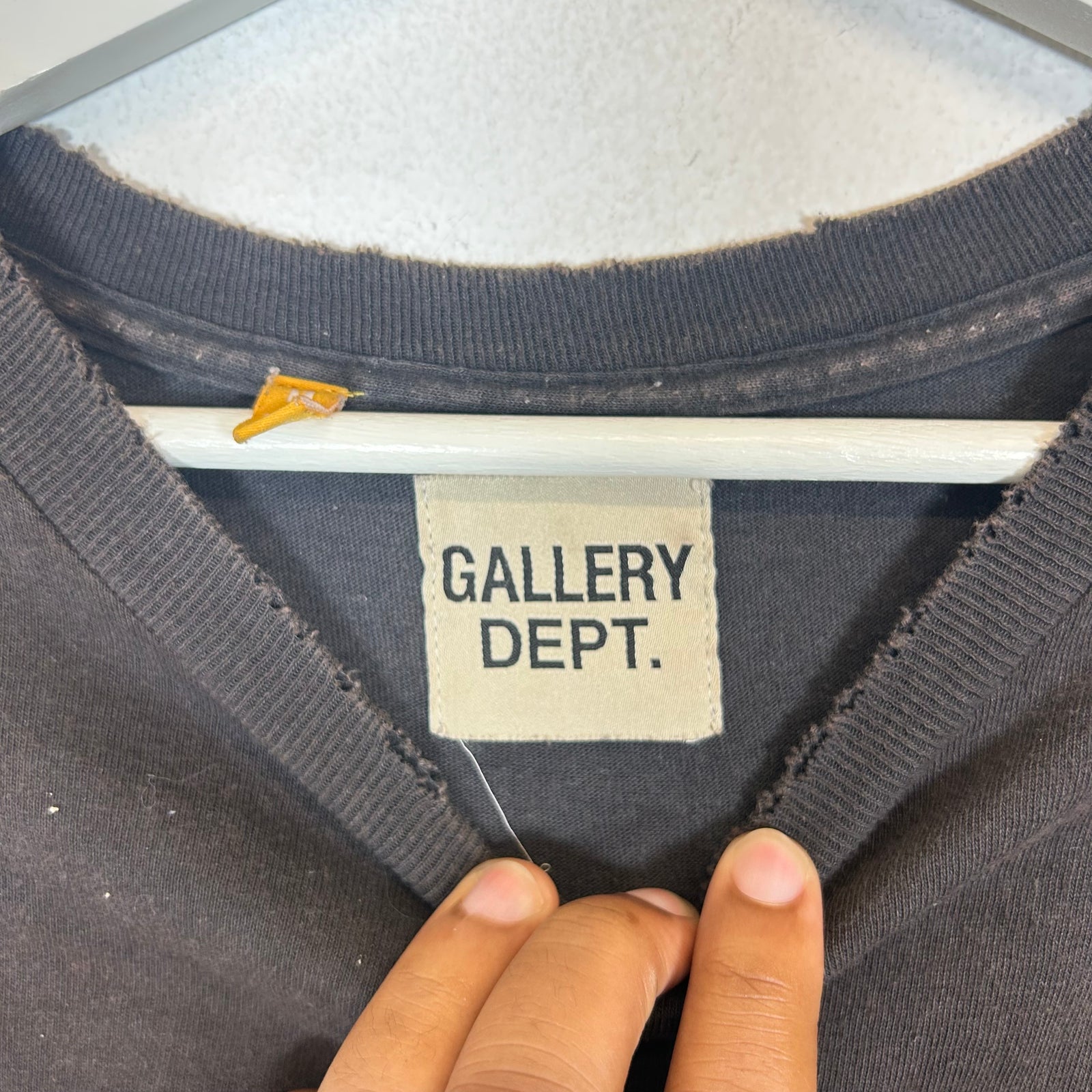 Gallery Dept Vintage Black Drive Thru T-Shirt Size M
