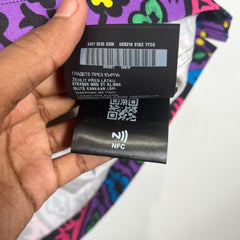 Prada Multi Color Double Match Camp Collar Size XXL
