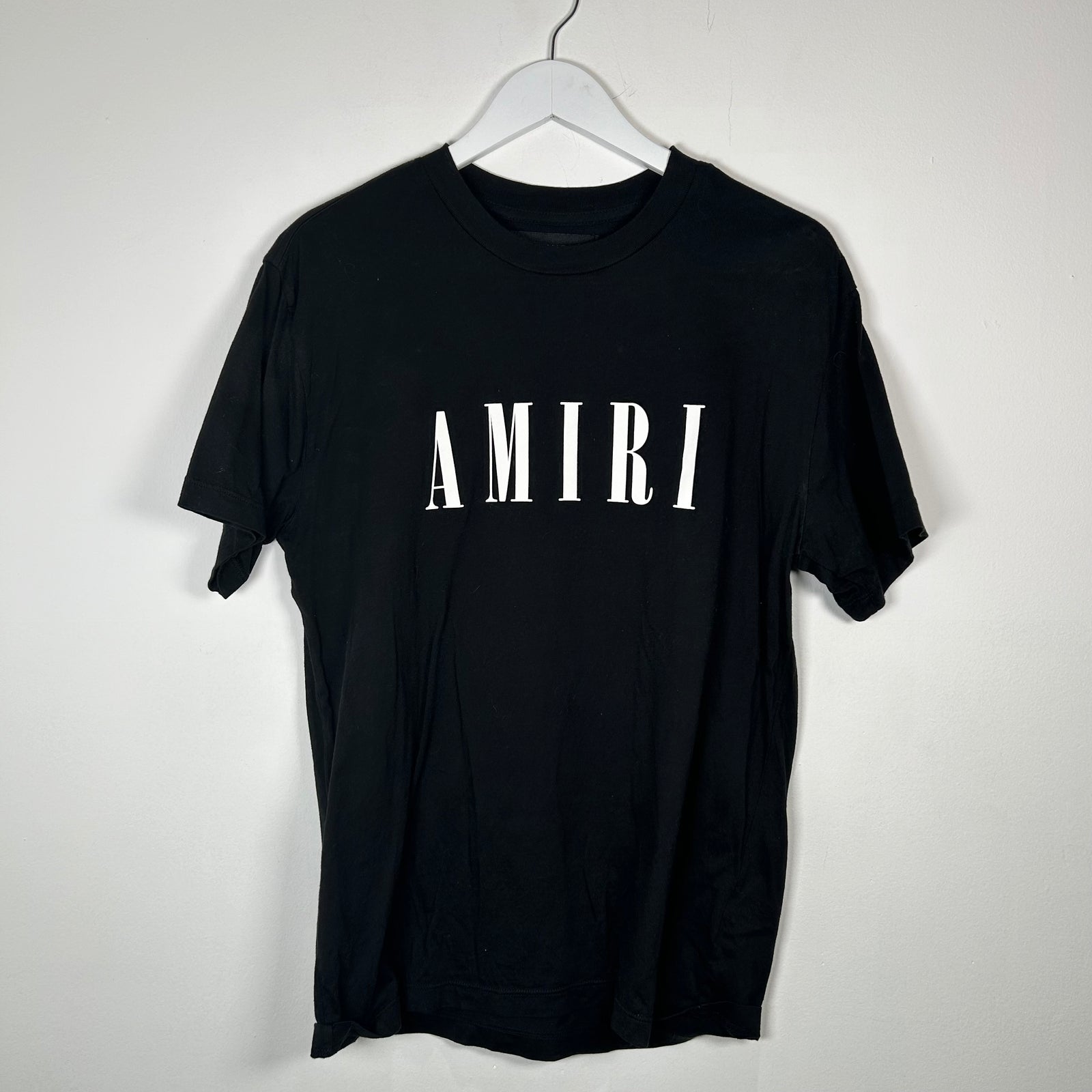 Amiri Black Logo T-Shirt Size XS