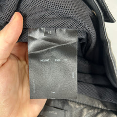 Heliot Emil Leather 'HE' Pants Size 28