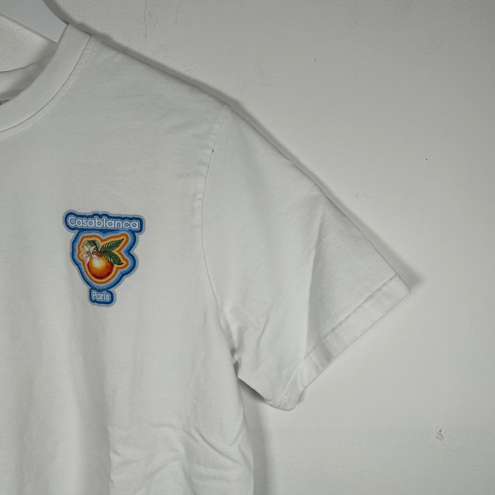 Casablanca Orange T-Shirt Size XL