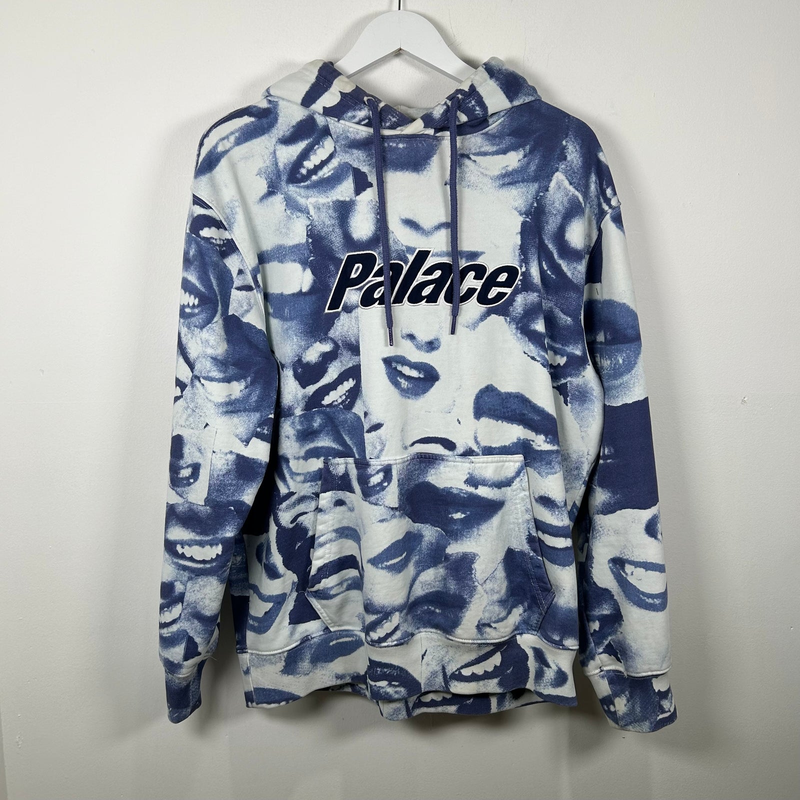Palace John & Molly Mouf All Over Graphic Hoodie Size M