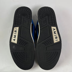 Amiri Royal Blue Skeleton High-Top Sneaker