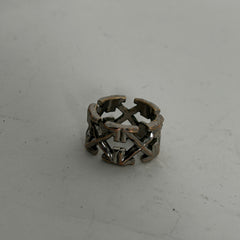 Off-White 'Arrows' Silver Ring