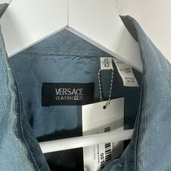Versace Blue Shirt Size Large