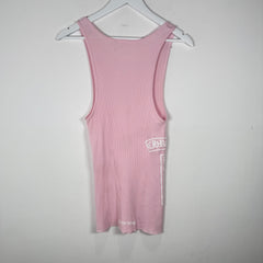 Chrome Hearts Pink T-Bar Tank-Top Size M