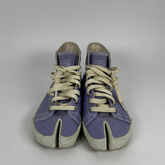 Maison Margiela Purple Canvas Tabi High-Top Sneakers Size 36