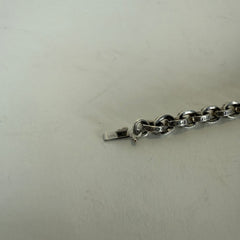 Chrome Hearts 'Paper Chain' .925 Silver Bracelet