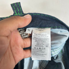 Bottega Veneta Overlock Stitch Denim Jeans Size 36