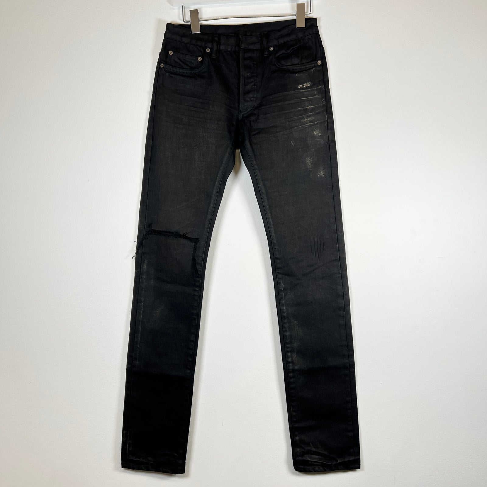 Dior Claw Mark Black Jeans Size 28