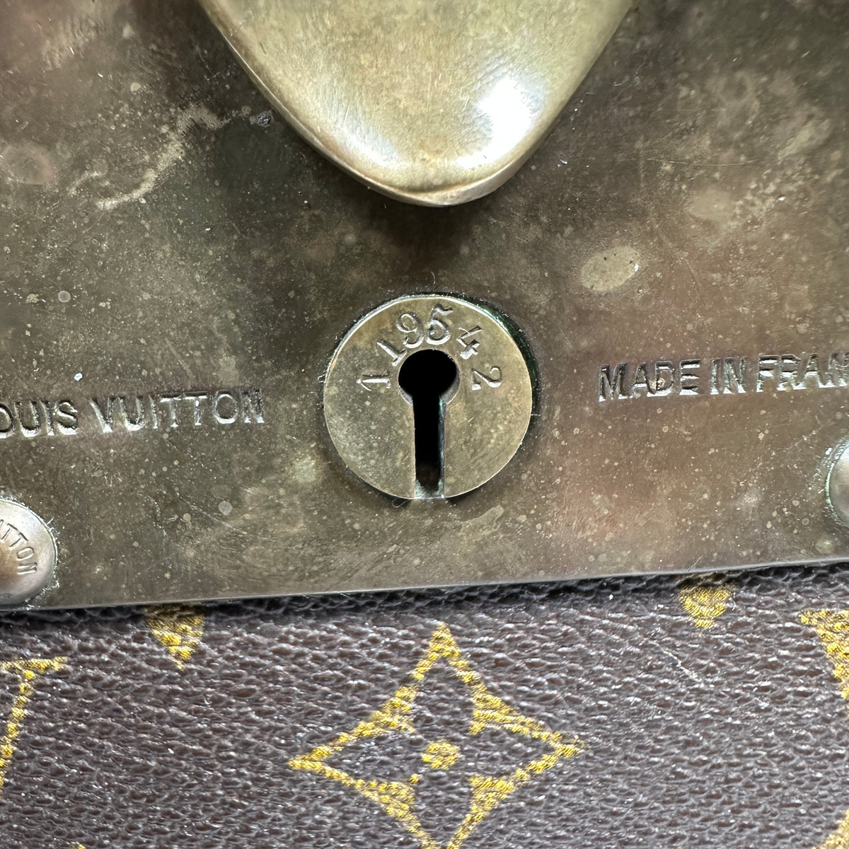 Louis Vuitton 1954 Monogram Alzer 50 Trunk