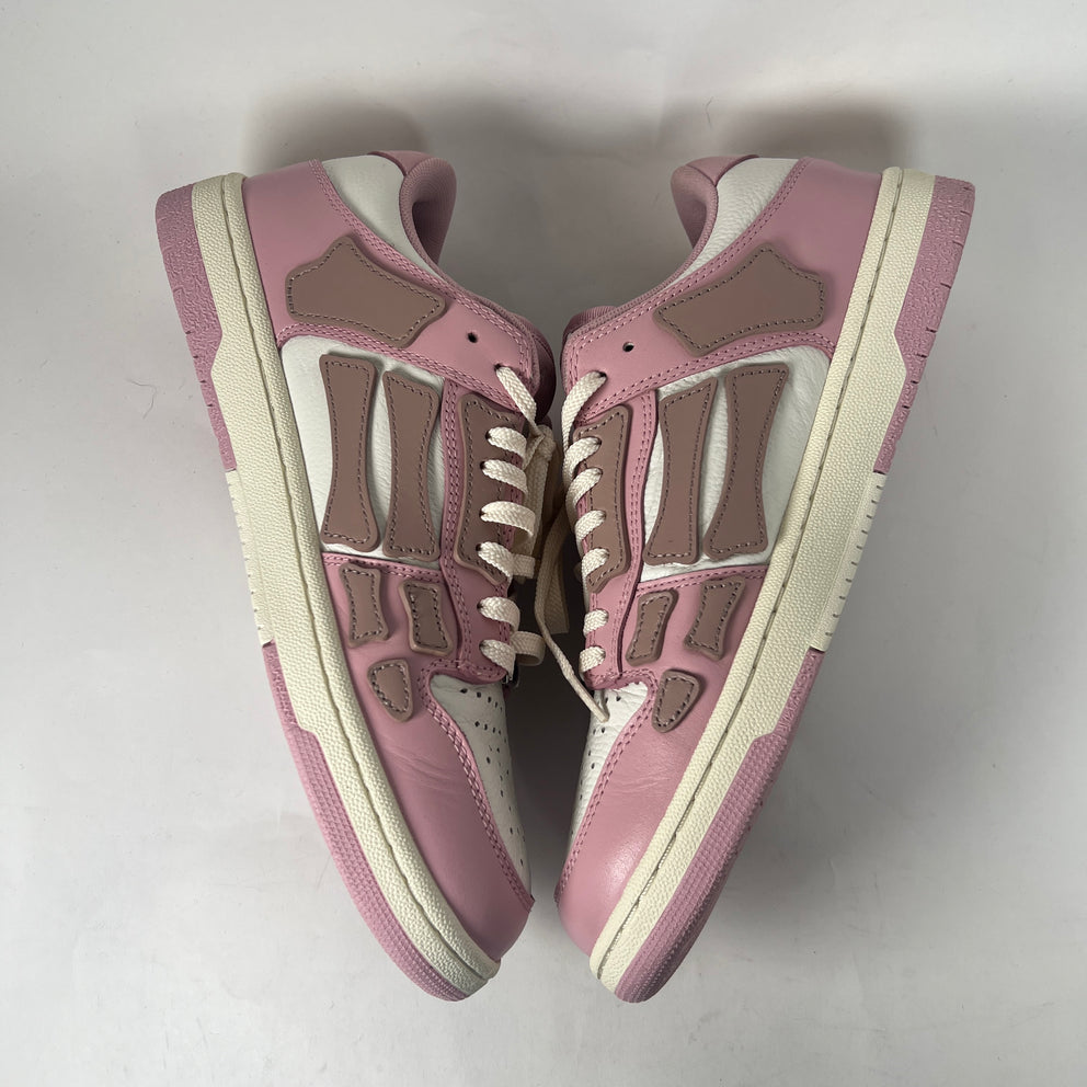 Amiri Pink Skel Low-Top Sneaker Size 42