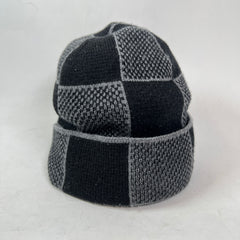 Louis Vuitton Black Damier Herritage Beanie