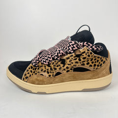 Lanvin x A Ma Maniere Cheetah Curb Sneaker Size 46