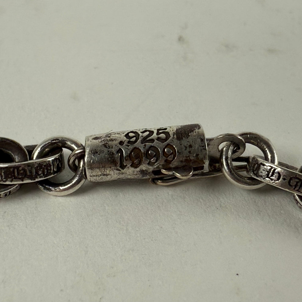 Chrome Hearts Paper Chain Bracelet 7 Inch