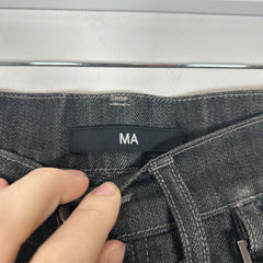 Julius SS09 MA Black Denim Jeans Size 28