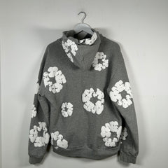 Denim Tears Gray Wreath Hoodie Size L