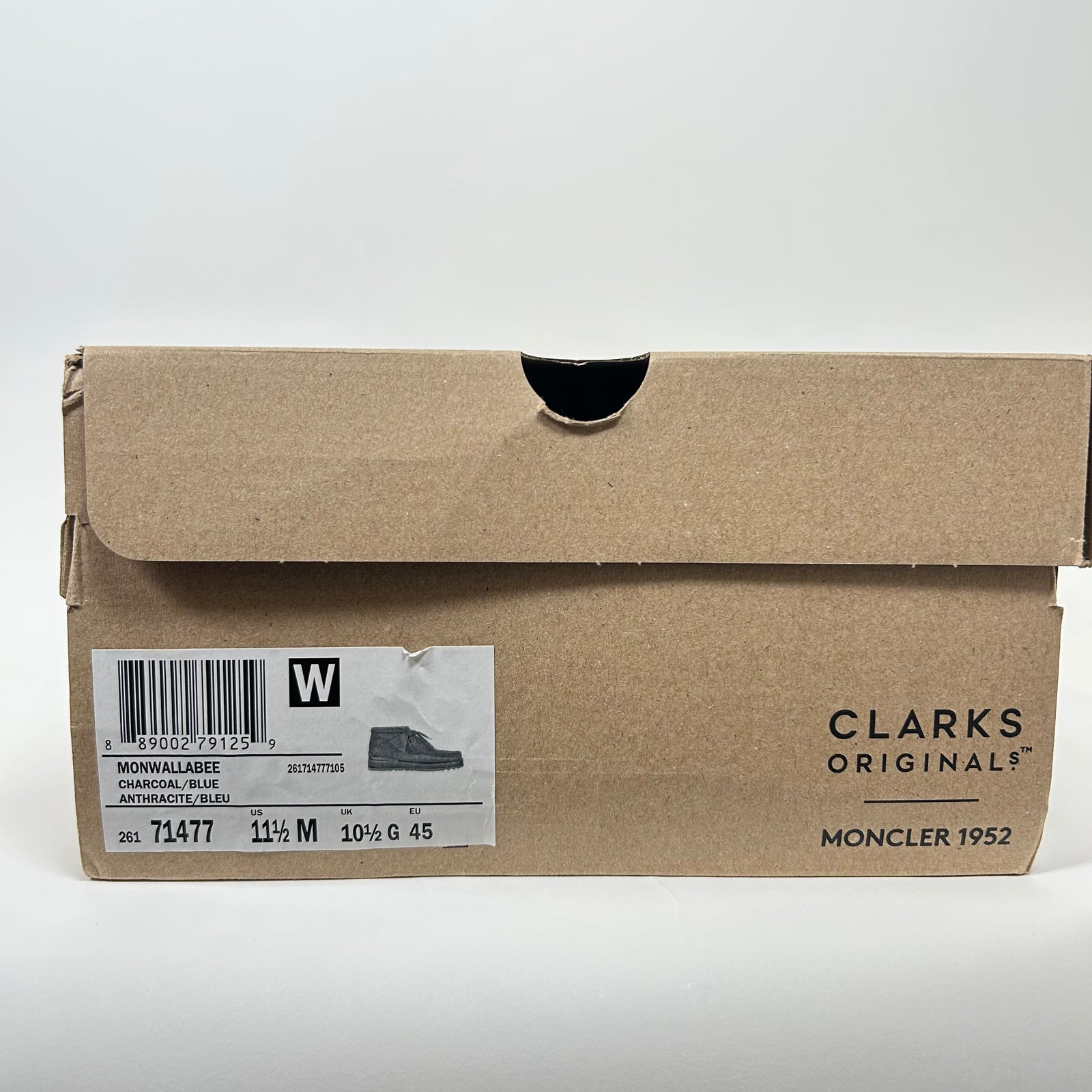 Moncler Genius x Clarks Brown Wallabees Size 11.5