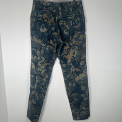 Dries Van Noten SS17 Floral Tapestry Pants Size 32