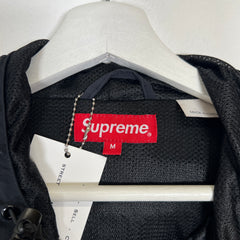 Supreme Black Stitch Logo Windbreaker Size M