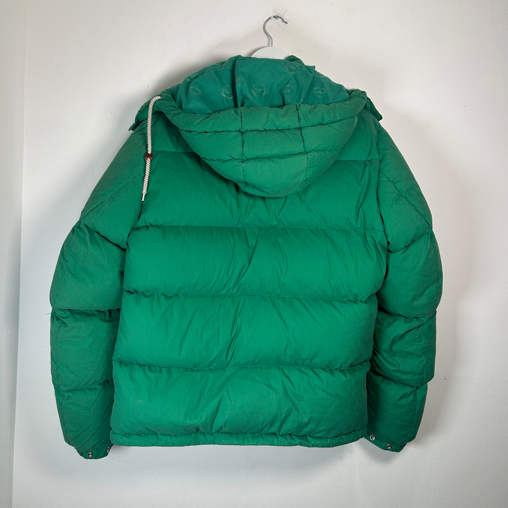 Moncler x Visvim Borosiri Guibotto Green Down Jacket Size L