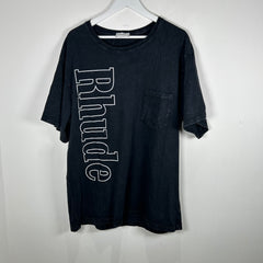 Rhude Stone Washed Graphic T-Shirt Size L