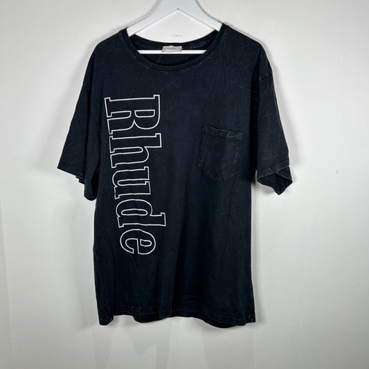 Rhude Stone Washed Graphic T-Shirt Size L