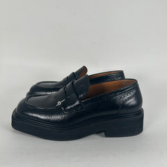 Marni Pierced Leather Platform Loafer Size 11